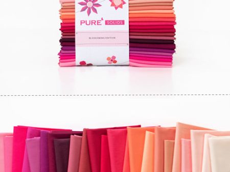 Art Gallery Pure Solids Fat Quarter Pack - Blossoming Edition CB-PFQ505 Sale