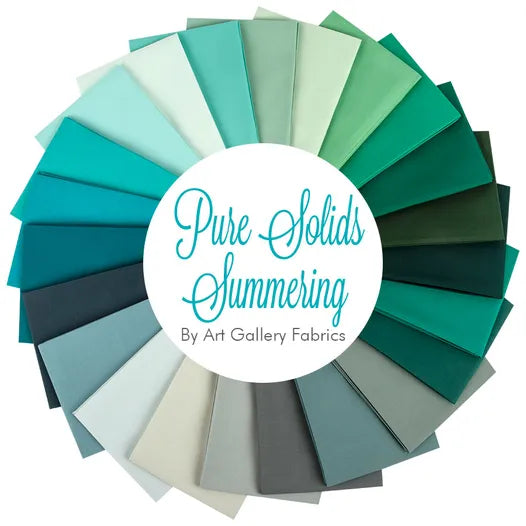 Art Gallery Pure Solids Fat Quarter Pack - Summering Edition CB-PFQ503 Cheap