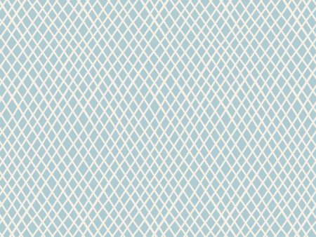 Basics by Tilda Fabrics - Criss Cross Light Blue 130041 Supply