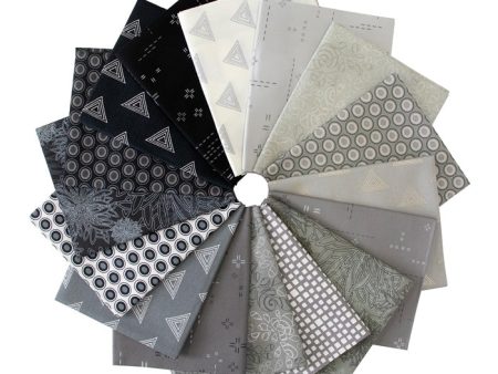 Art Gallery Color Master Elements Fat Quarter Pack - Night Fog Edition BC-EFQ406 on Sale