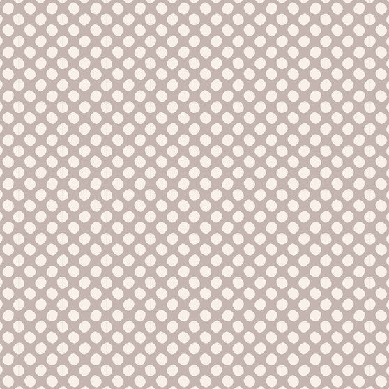 Basics by Tilda Fabrics - Paint Dots Grey 130036 on Sale