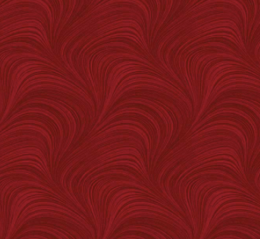 Benartex Wave Texture 108  Flannel Wide Quilt Back 12966WF-15 Medium Red For Discount