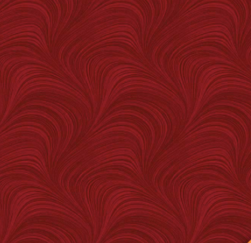 Benartex Wave Texture 108  Flannel Wide Quilt Back 12966WF-15 Medium Red For Discount