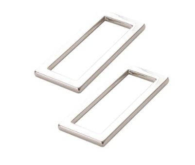 BY ANNIE HARDWARE - 1  Flat Rectangle Rings Online now