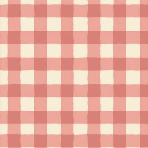 Art Gallery Flannel - Plaid of My Dreams Blush - F 804 Cheap