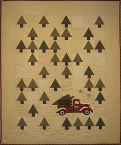 Buttermilk Basin Pattern - Vintage Tree Farm Quilt Cheap