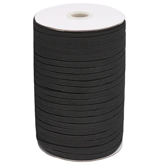 1 4 inch elastic - Black Discount