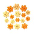 Buttons Galore - FLP102 Flower Power Collection Marigold Cheap