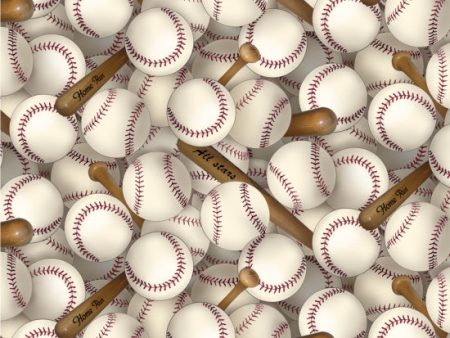 Baseball Fabric, bats, balls Supply