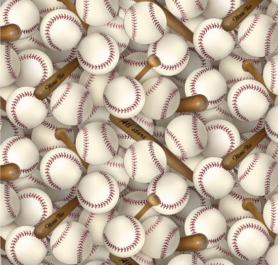 Baseball Fabric, bats, balls Supply