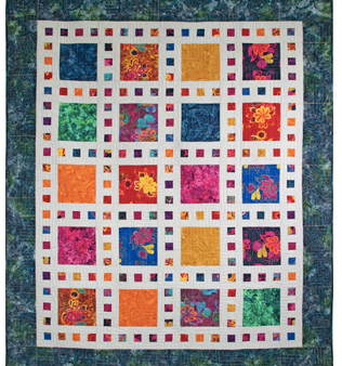 BANYAN BAT KITS LAP QUILT - Slide show, Flower Power For Discount