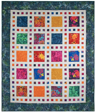 BANYAN BAT KITS LAP QUILT - Slide show, Flower Power For Discount