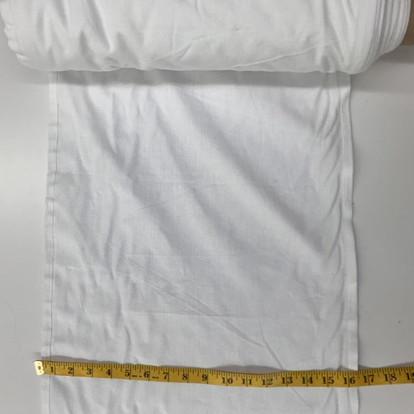 16-17  Tea Towelling White For Discount