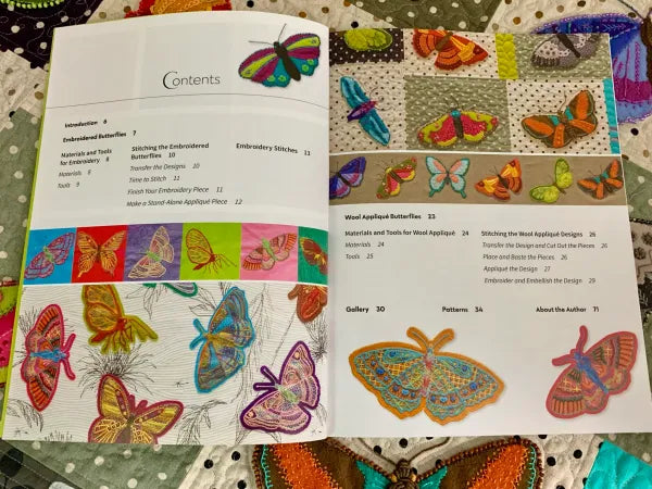 Butterfly Stitches Book by Catherine Redford Fashion