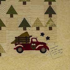 Buttermilk Basin Pattern - Vintage Tree Farm Quilt Cheap