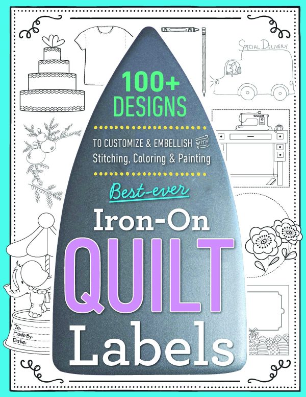 BEST EVER IRON ON QUILT LABELS on Sale