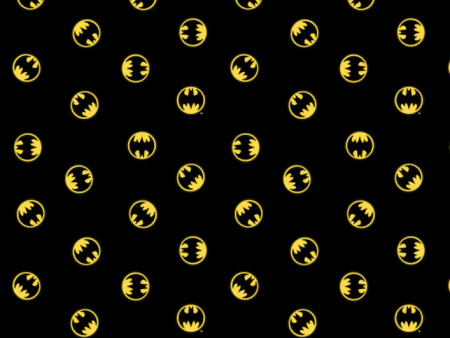 CAMELOT FABRIC Batman Logo Hot on Sale