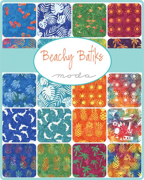 Beachy Batiks by Moda - Charm pack Online Sale