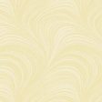 Benartex Wave Texture 108  Flannel Wide Quilt Back 12966WF-07 Ivory Supply