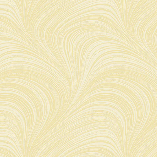 Benartex Wave Texture 108  Flannel Wide Quilt Back 12966WF-07 Ivory Supply