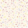 Bake Sale Fabric by Michael Miller -  A Sprinkle Of This - Cream Online now