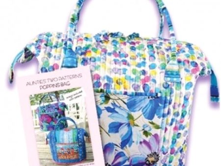 Aunties Two Pattern - Poppins Bag Pattern with Frame Online Sale