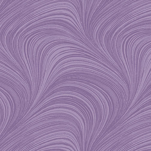 Benartex Wave Texture 108  Flannel Wide Quilt Back 12966WF-71 Violet For Sale