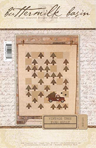 Buttermilk Basin Pattern - Vintage Tree Farm Quilt Cheap