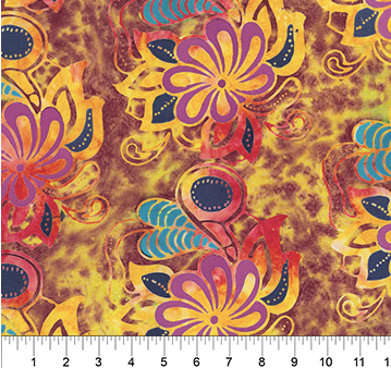 BANYAN BATIK - Flower Power - 80595-53 For Cheap