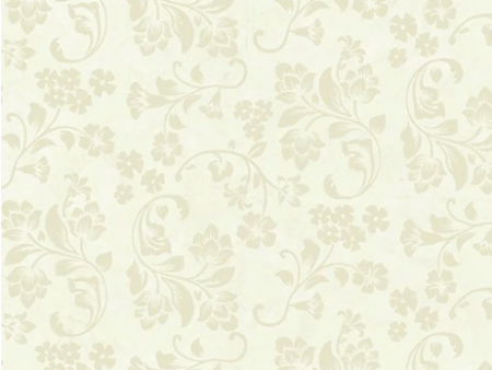 Bali Batik By Hoffman - Deco Floral Oyster 2467-265 Cheap