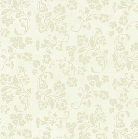 Bali Batik By Hoffman - Deco Floral Oyster 2467-265 Cheap