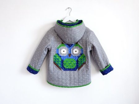 Bound Co Pattern - Little Owl Coat Online Hot Sale