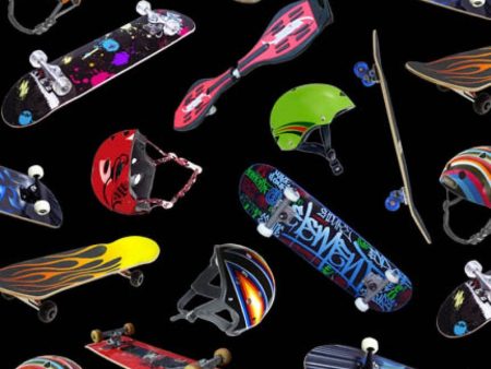 Black Skateboard Fabric For Cheap