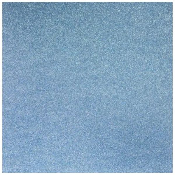 American Crafts Glitter Cardstock 12x12 POWGP Pacific SLD For Sale