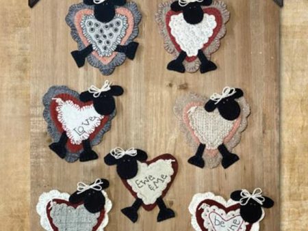 Wooden Spool Designs Pattern - Will Ewe Be My Valentine WSD#2202 Hot on Sale