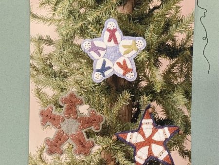 Bits By Joan Pattern - 251 Holiday Trio Ornaments Sale